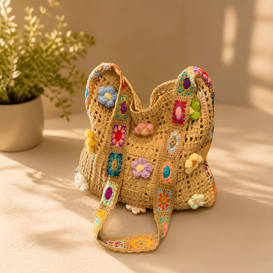 Handmade crochet bag